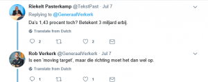 De bewuste tweet van Verkerk